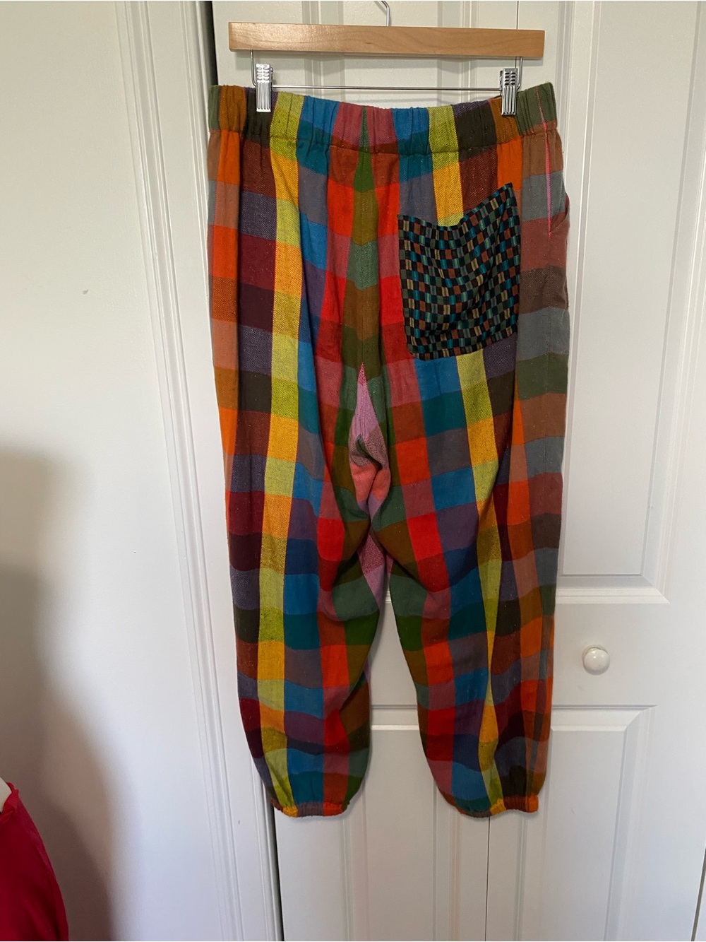 Ace & Jig Plaid Cotton Pants - Picture 4 of 9